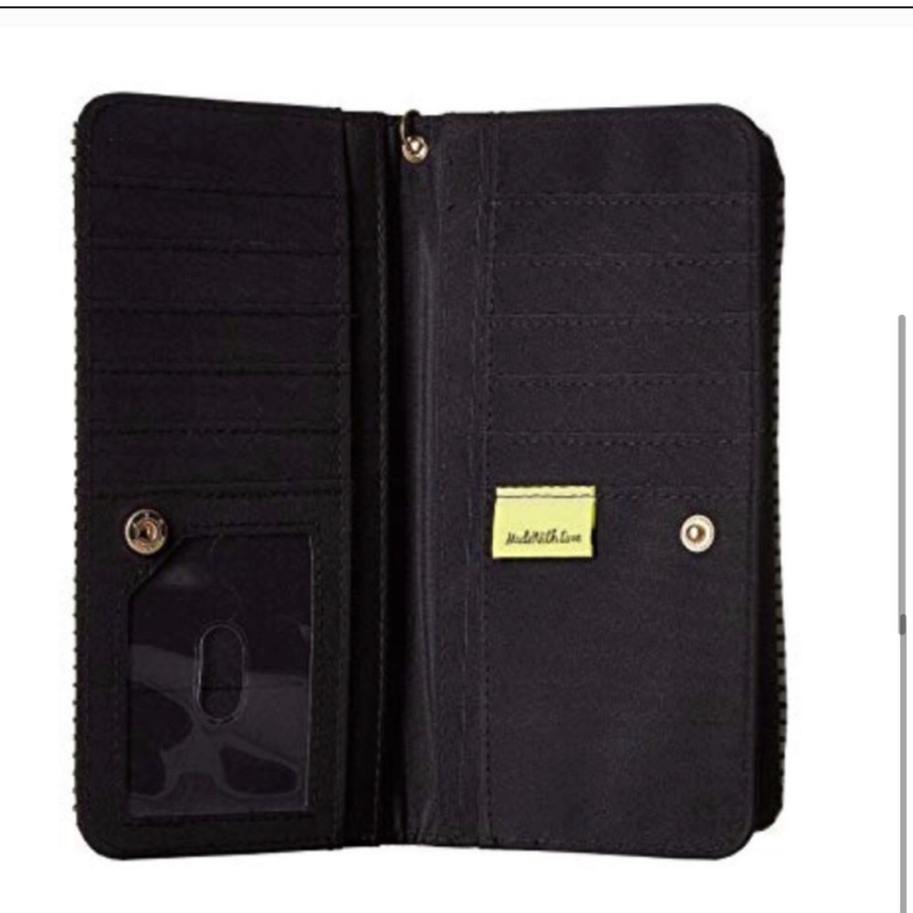 Stella & Max Black & White Striped Wallet NWT - Picture 7 of 8